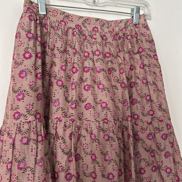 Xirena Iris Hi/Lo Floral Skirt S - Picture 4 of 11